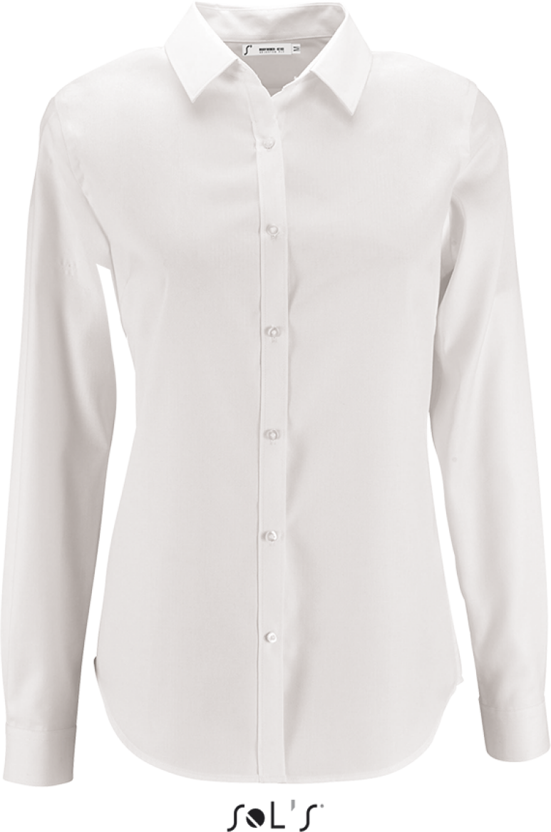 Sol's Brody Women - Herringbone Shirt - biela