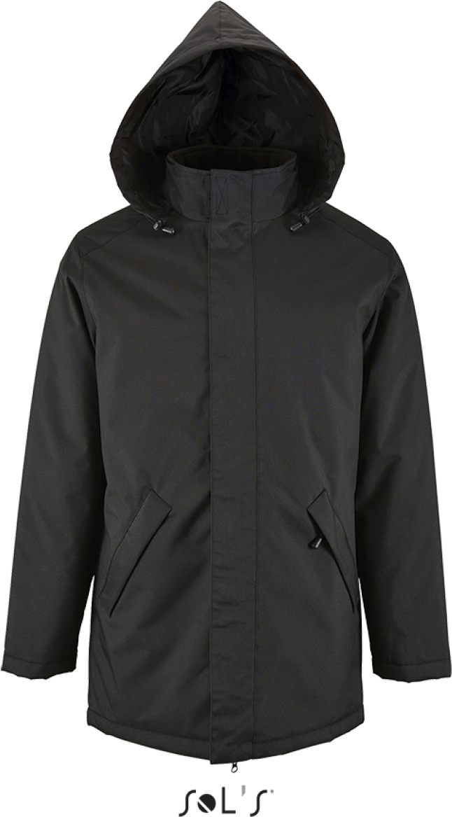 Sol's Robyn - Unisex Jacket With Padded Lining - Sol's Robyn - Unisex Jacket With Padded Lining - Black