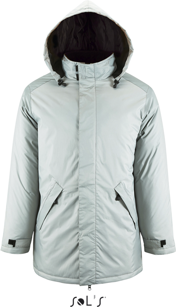 Sol's Robyn - Unisex Jacket With Padded Lining - šedá