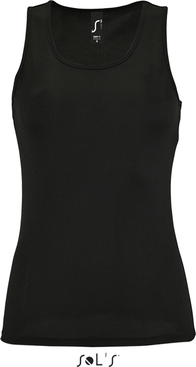 Sol's Sporty Tt Women - Sports Tank Top - černá