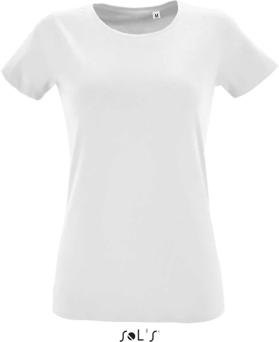 Sol's Regent Fit Women Round Collar Fitted T-shirt - Weiß 