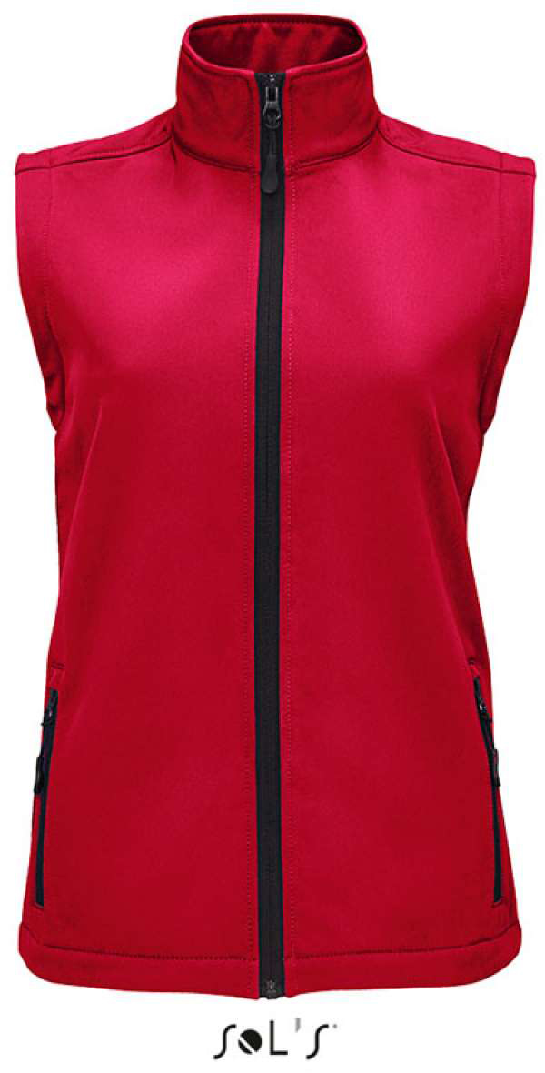 Sol's Race Bw Women - Softshell Bodywarmer - Sol's Race Bw Women - Softshell Bodywarmer - Cherry Red