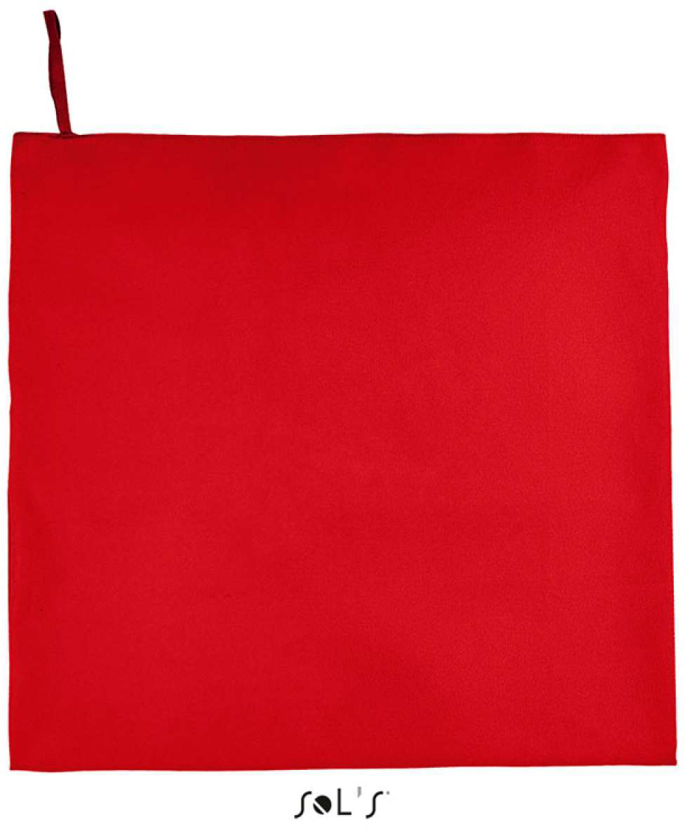 Sol's Atoll 100 - Microfibre Towel - Sol's Atoll 100 - Microfibre Towel - Red