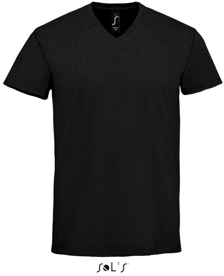 Sol's imperial V Men - V-neck T-shirt - Sol's imperial V Men - V-neck T-shirt - Black