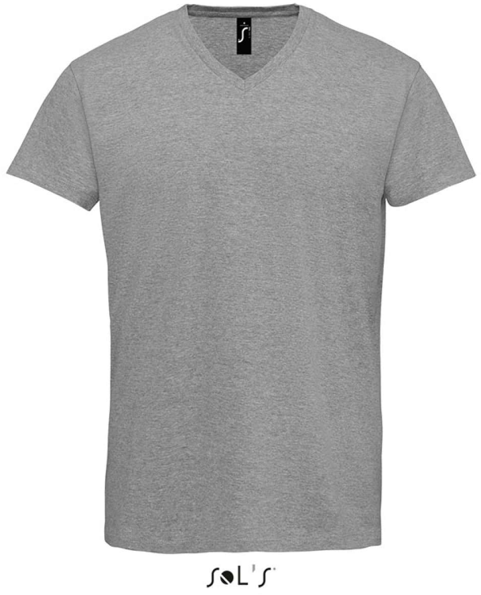 Sol's imperial V Men - V-neck T-shirt - Grau