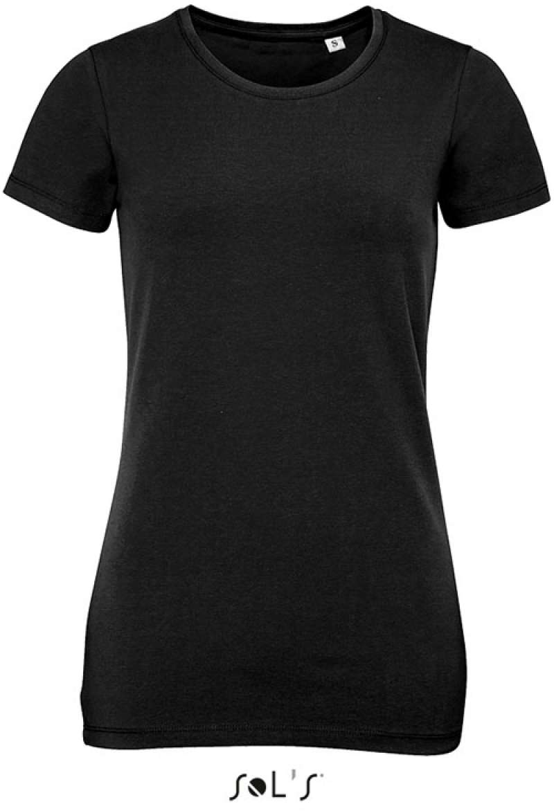 Sol's Millenium Women - Round-neck T-shirt - Sol's Millenium Women - Round-neck T-shirt - Black