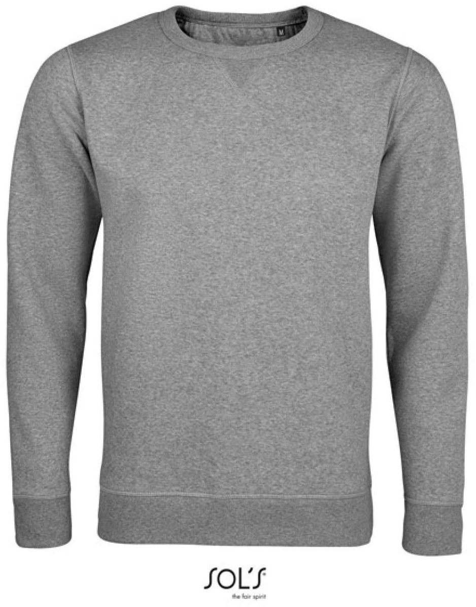Sol's Sully - Men’s Round-neck Sweatshirt mikina - Sol's Sully - Men’s Round-neck Sweatshirt mikina - Sport Grey