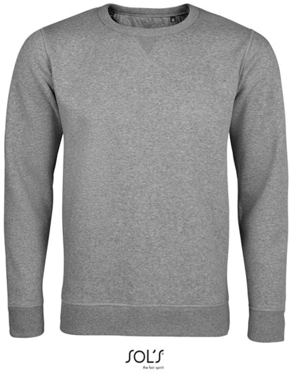 Sol's Sully - Men’s Round-neck Sweatshirt - šedá