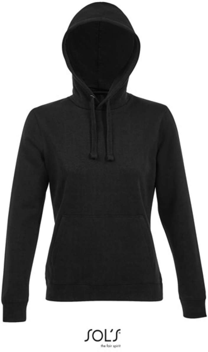 Sol's Spencer Women - Hooded Sweatshirt mikina - Sol's Spencer Women - Hooded Sweatshirt mikina - Black