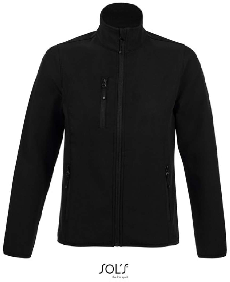 Sol's Radian Women - Softshell Zip Jacket - Sol's Radian Women - Softshell Zip Jacket - Black