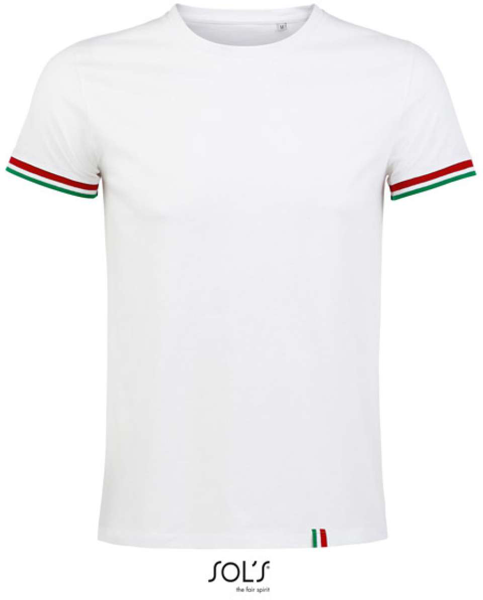 Sol's Rainbow Men - Short Sleeve T-shirt - Sol's Rainbow Men - Short Sleeve T-shirt - White