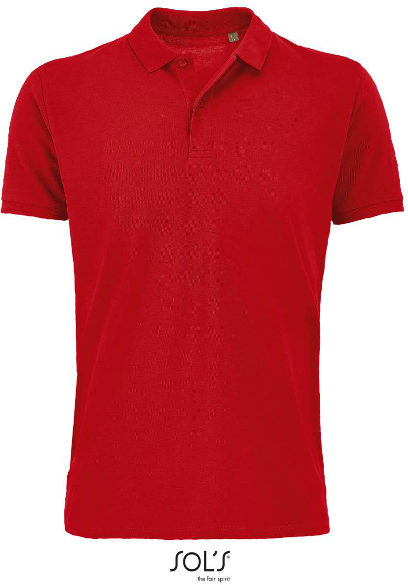 Sol's Planet Men - Polo Shirt - červená