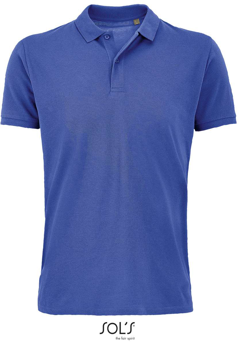 Sol's Planet Men - Polo Shirt - modrá