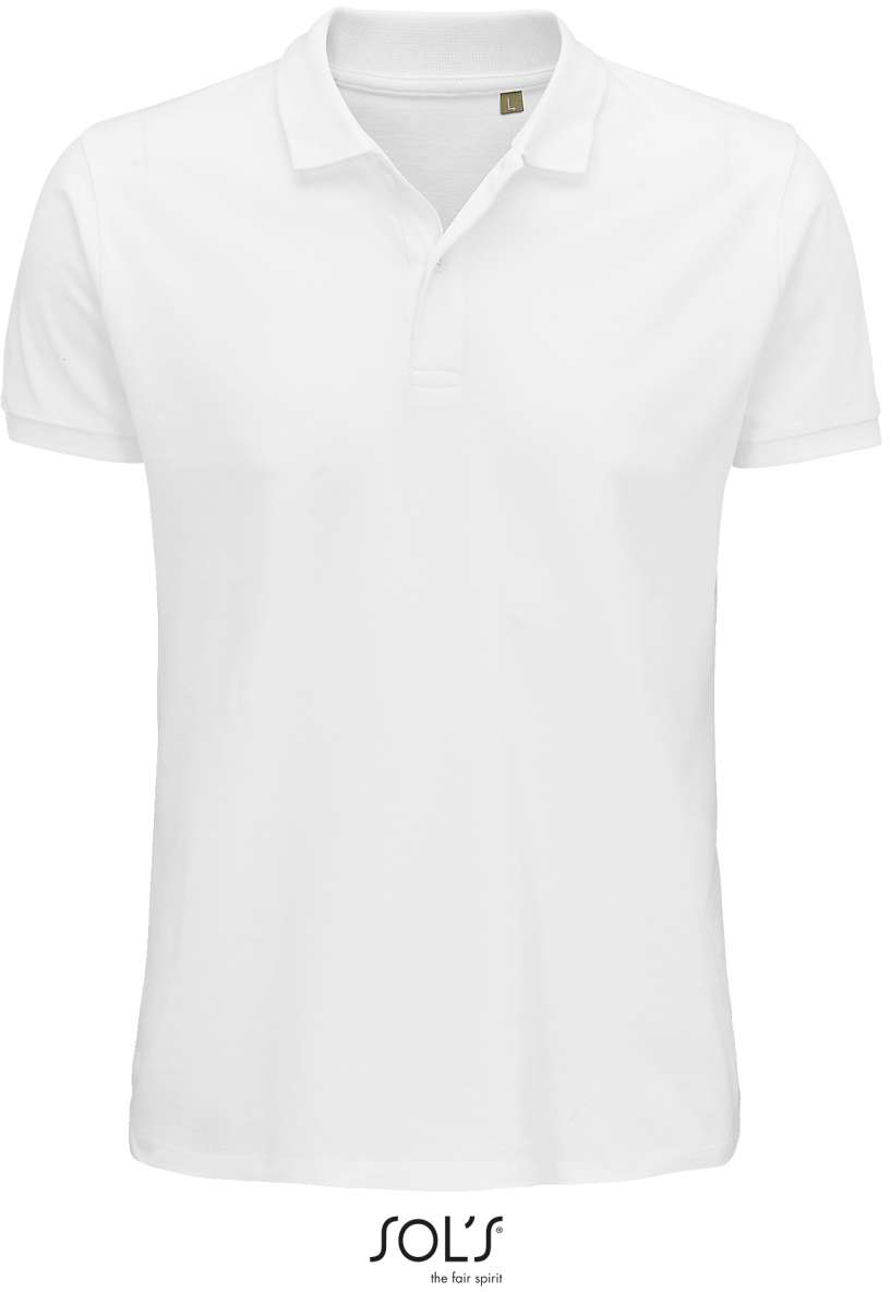 Sol's Planet Men - Polo Shirt - biela