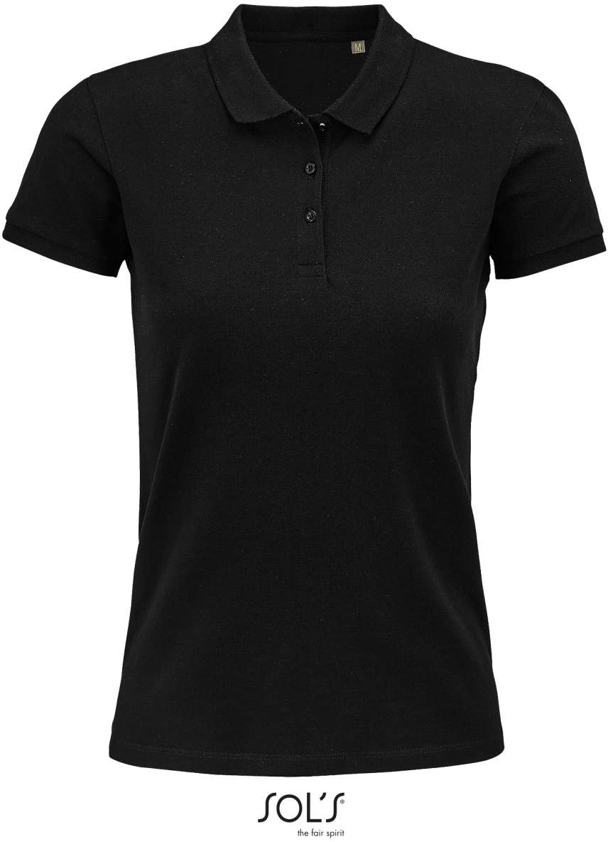 Sol's Planet Women - Polo Shirt - Sol's Planet Women - Polo Shirt - Black