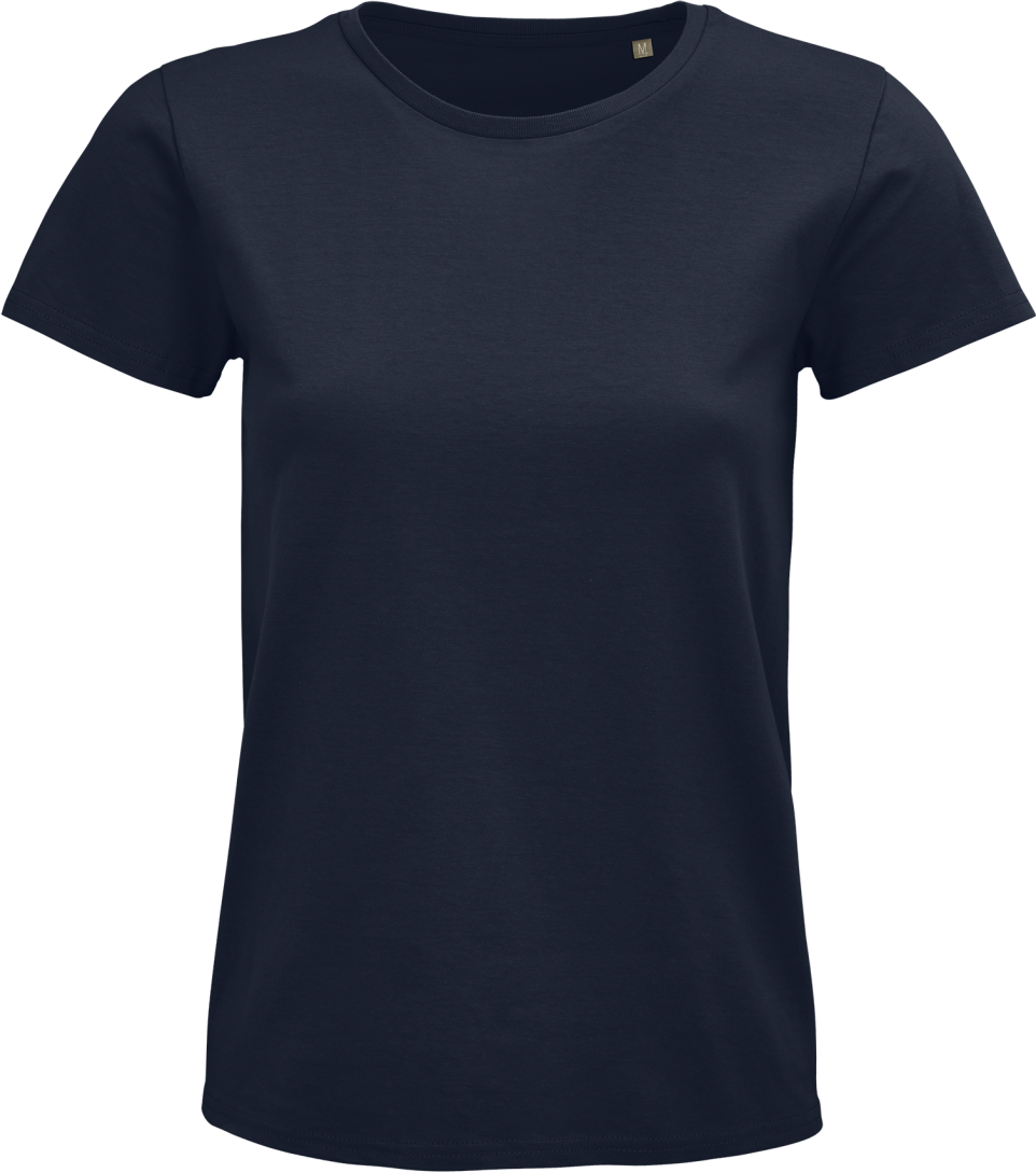 Sol's Pioneer Women - Round-neck Fitted Jersey T-shirt - blue