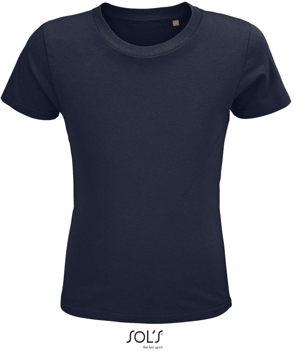 Sol's Crusader Kids - Round-neck Fitted Jersey T-shirt - Sol's Crusader Kids - Round-neck Fitted Jersey T-shirt - Navy