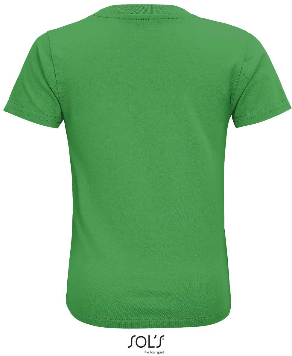 Sol's Crusader Kids - Round-neck Fitted Jersey T-shirt - green