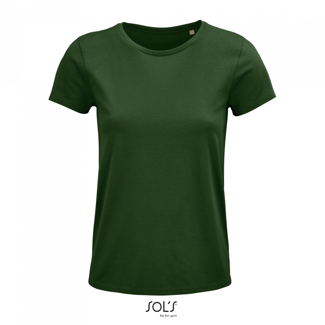 Sol's Crusader Women - Round-neck Fitted Jersey T-shirt - zelená