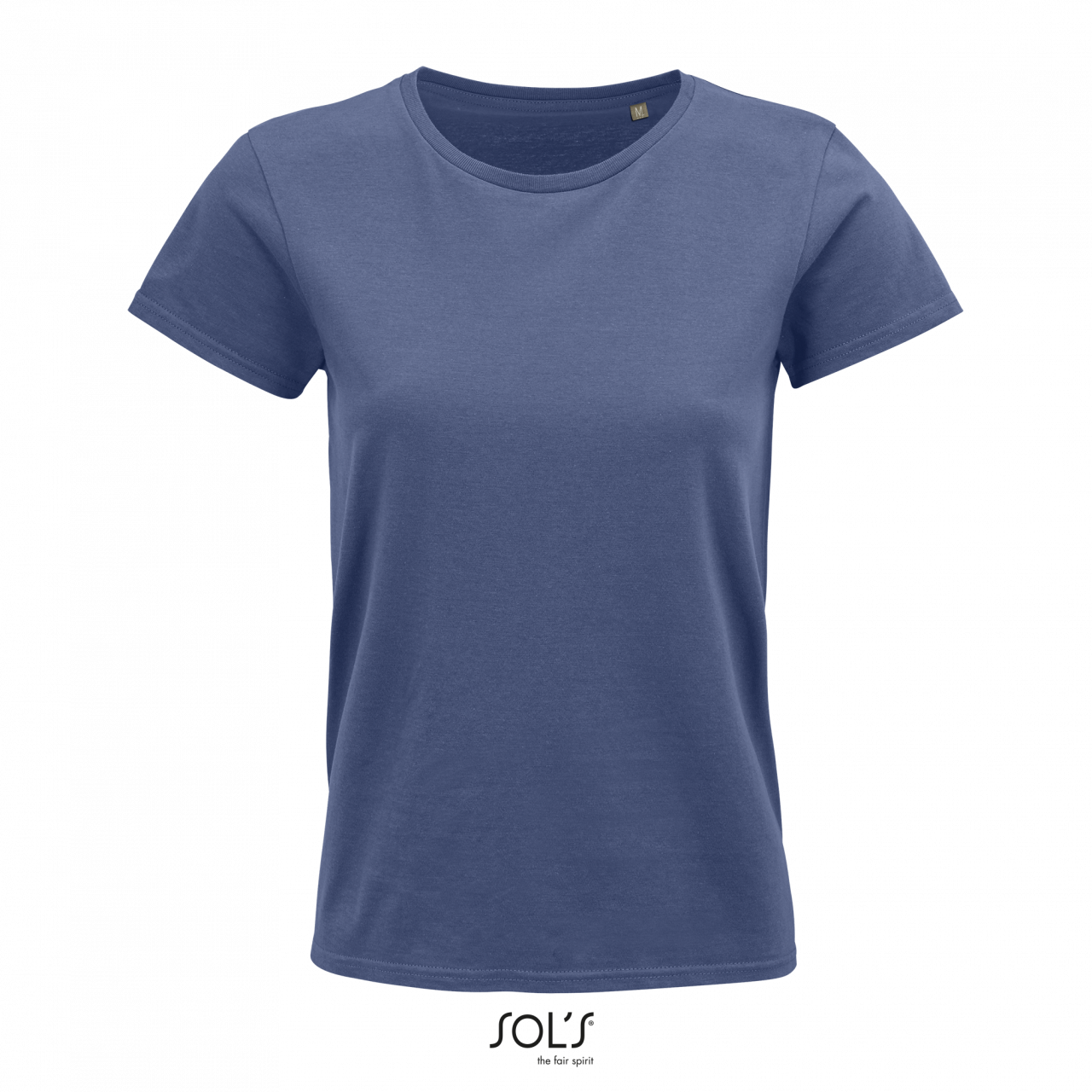 Sol's Crusader Women - Round-neck Fitted Jersey T-shirt - blue