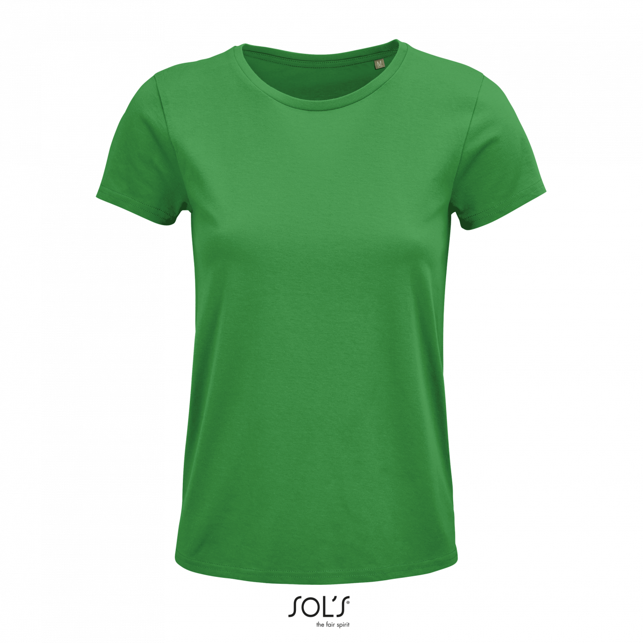 Sol's Crusader Women - Round-neck Fitted Jersey T-shirt - zelená