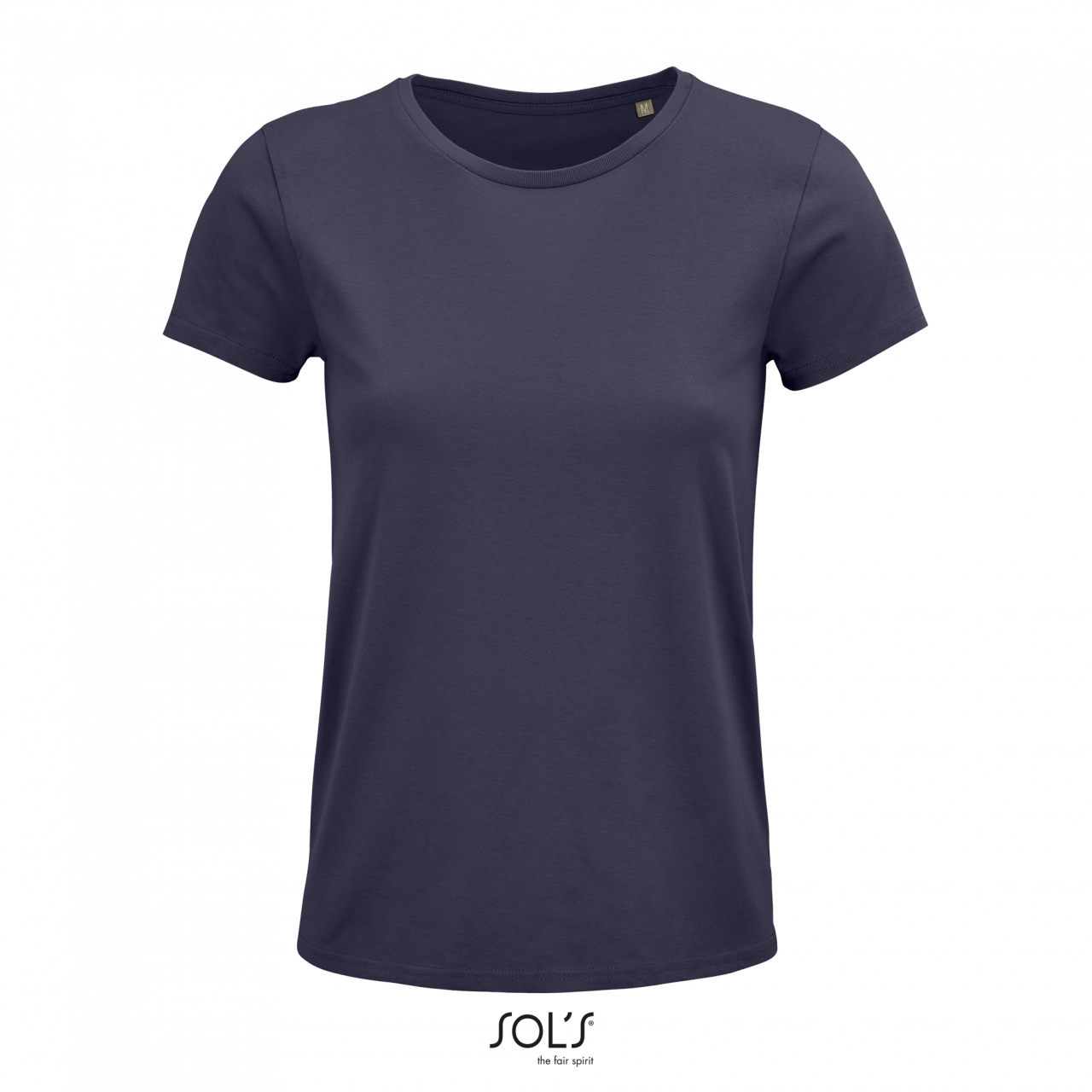 Sol's Crusader Women - Round-neck Fitted Jersey T-shirt - grey