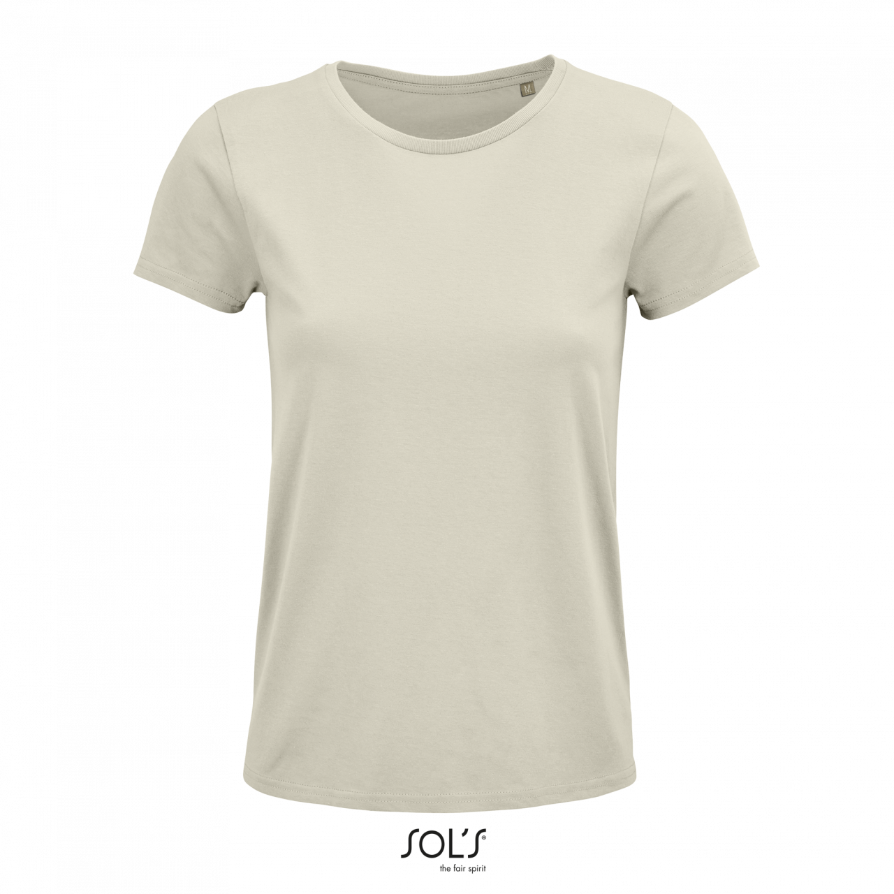 Sol's Crusader Women - Round-neck Fitted Jersey T-shirt - hnědá