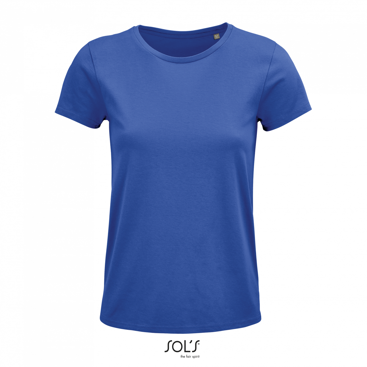 Sol's Crusader Women - Round-neck Fitted Jersey T-shirt - blue