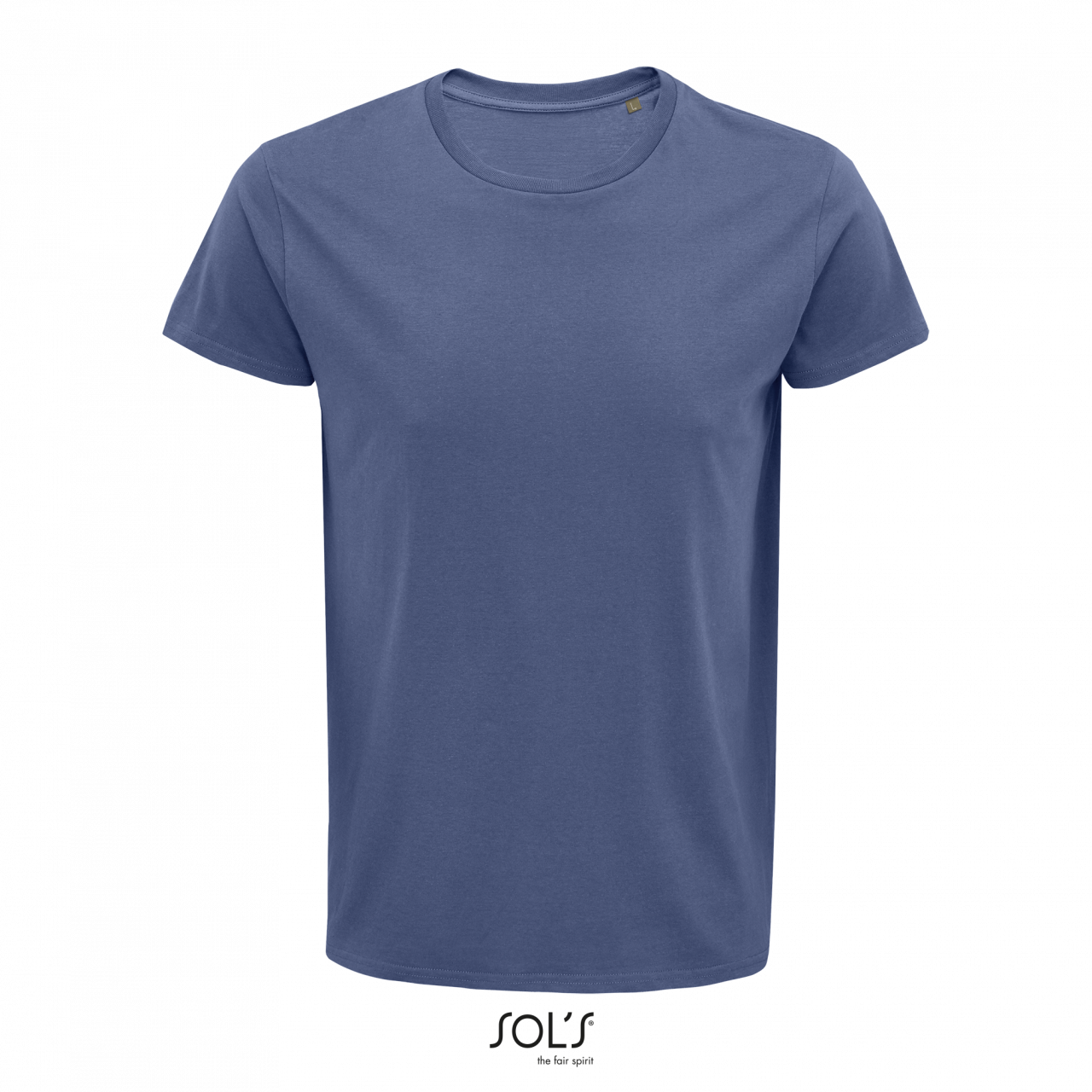 Sol's Crusader Men - Round-neck Fitted Jersey T-shirt - Sol's Crusader Men - Round-neck Fitted Jersey T-shirt - Blue Dusk