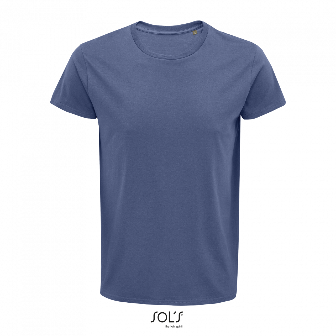 Sol's Crusader Men - Round-neck Fitted Jersey T-shirt - blau