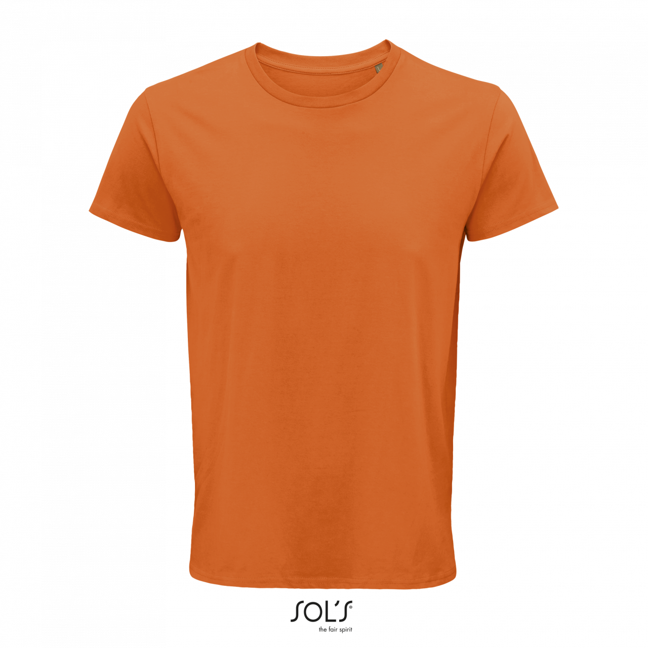 Sol's Crusader Men - Round-neck Fitted Jersey T-shirt - oranžová