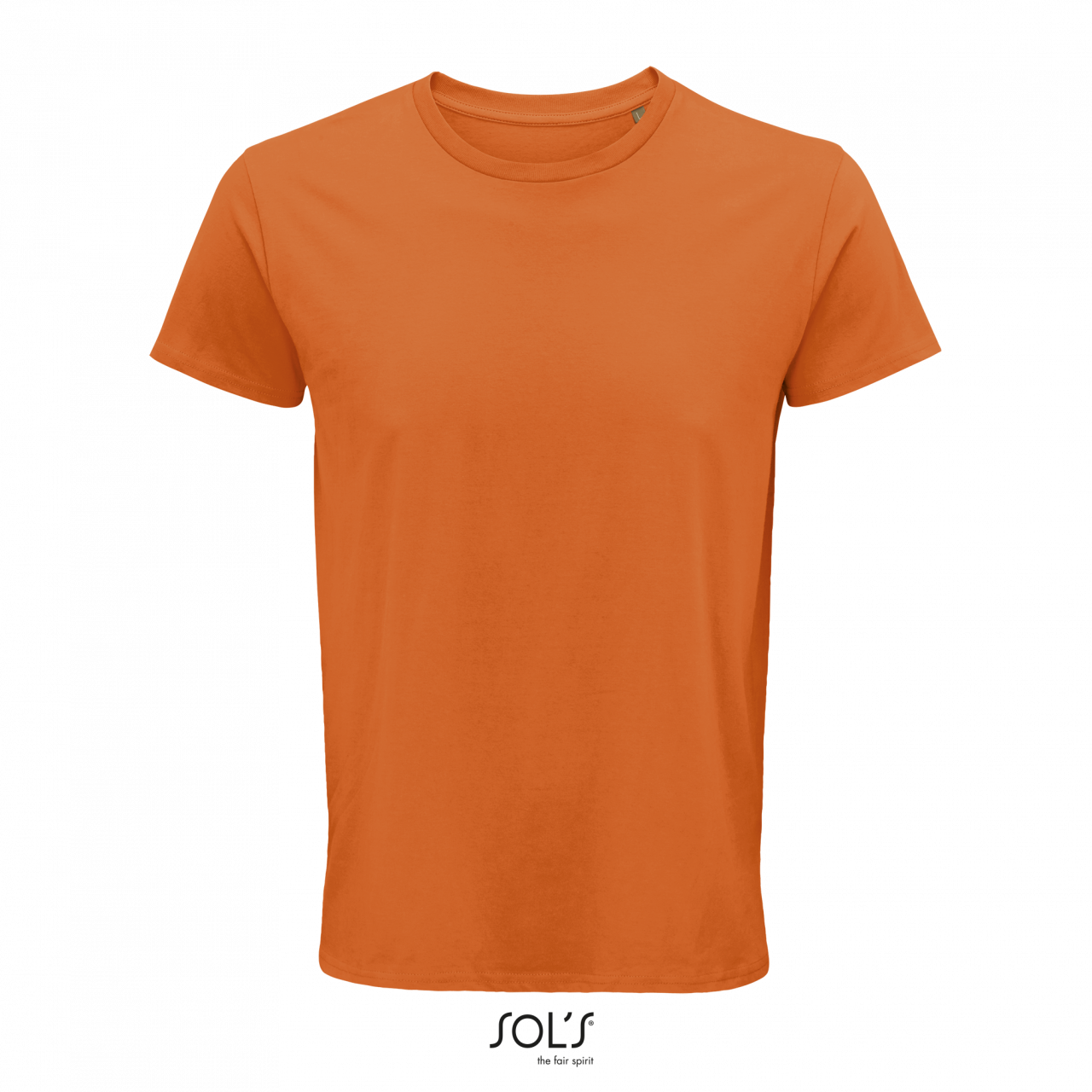 Sol's Crusader Men - Round-neck Fitted Jersey T-shirt - Orange