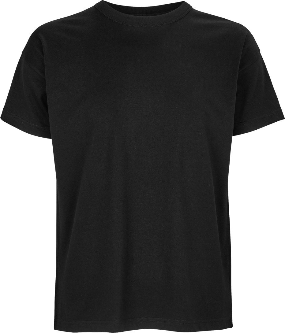Sol's Boxy Men's Oversized T-shirt - black