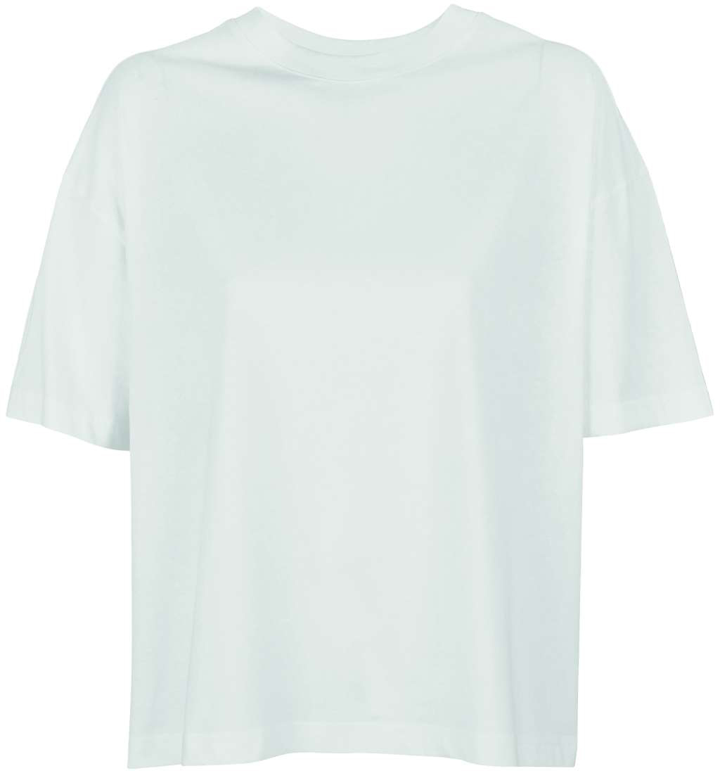 Sol's Boxy Women's Oversized T-shirt - white