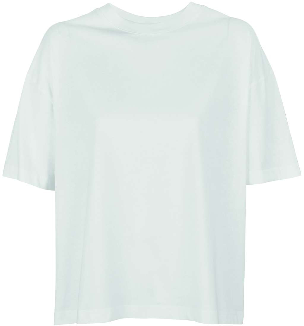 Sol's Boxy Women's Oversized T-shirt - bílá