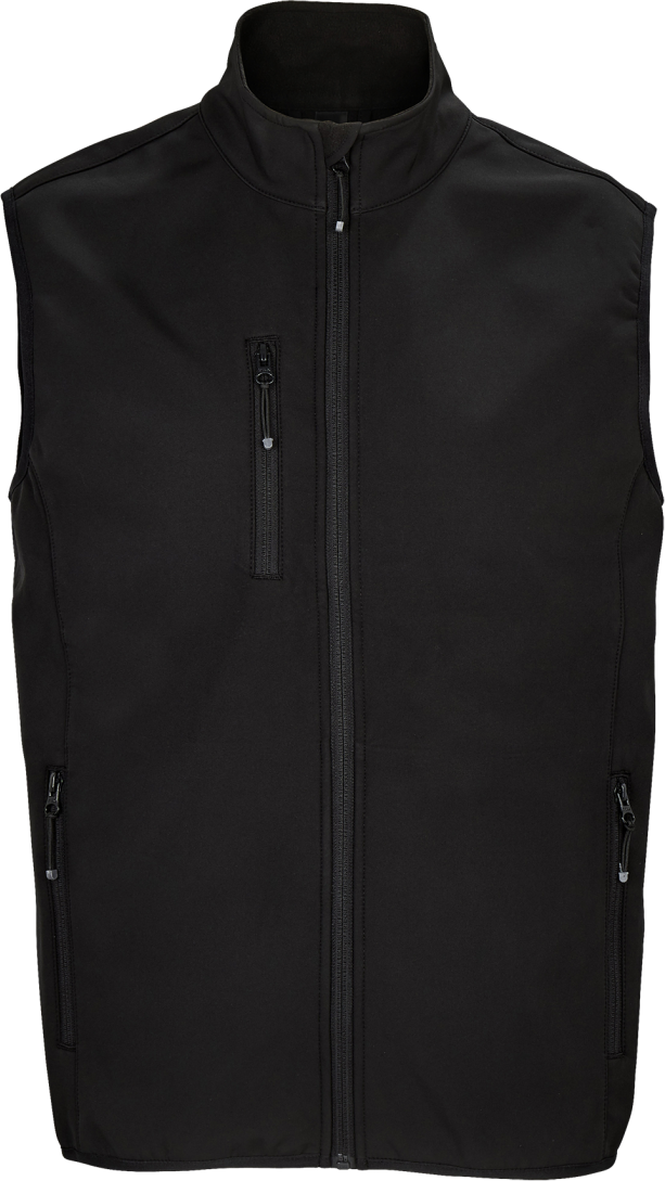 Sol's Falcon Bw Men - Softshell Bodywarmer - černá