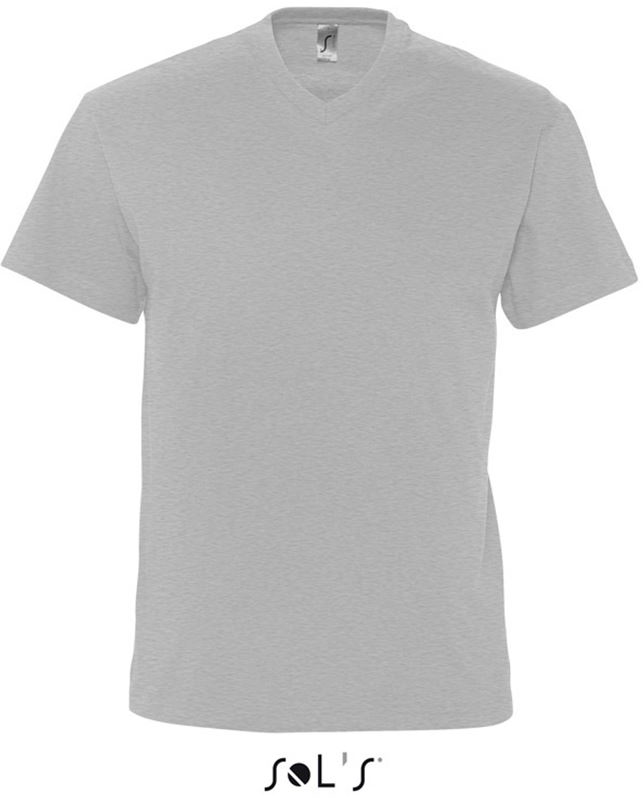 Sol's Victory - Men's V-neck T-shirt - grey
