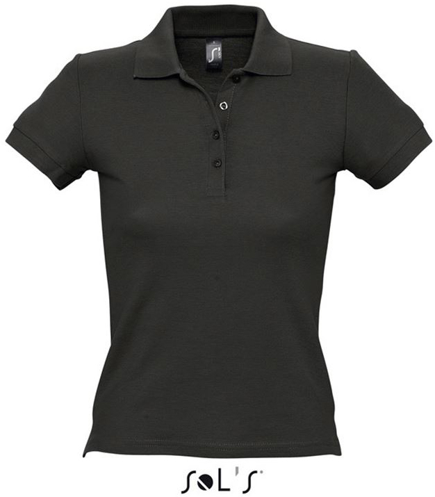 Sol's People - Women's Polo Shirt - Sol's People - Women's Polo Shirt - Black