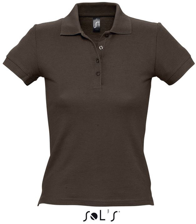 Sol's People - Women's Polo Shirt - hnedá