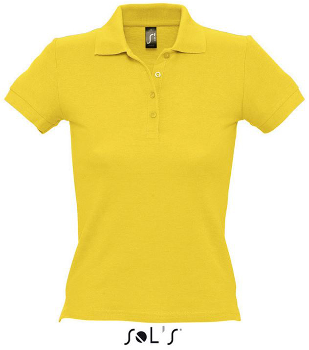 Sol's People - Women's Polo Shirt - Gelb