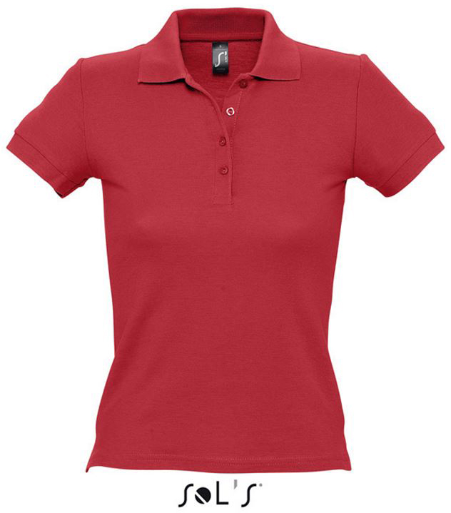 Sol's People - Women's Polo Shirt - Sol's People - Women's Polo Shirt - Red