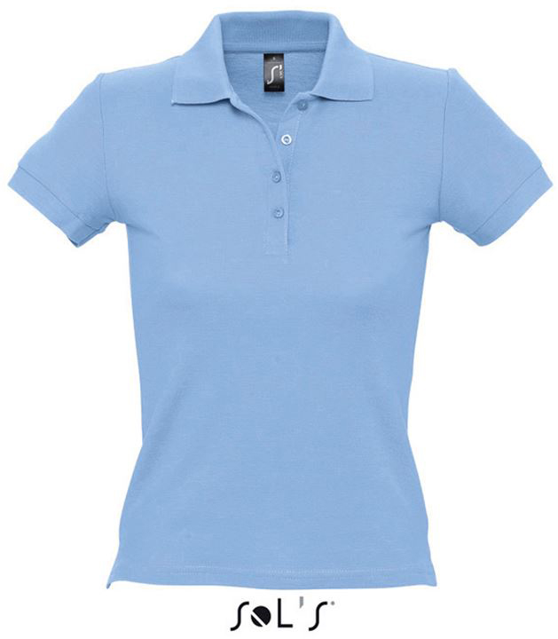 Sol's People - Women's Polo Shirt - Sol's People - Women's Polo Shirt - Light Blue