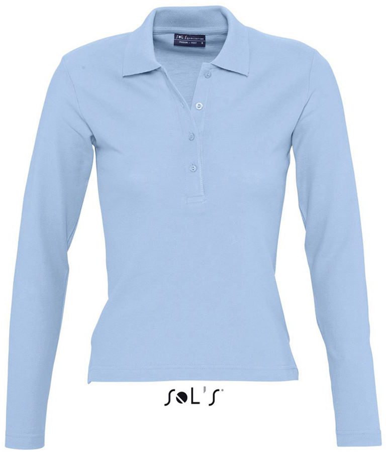 Sol's Podium - Women's Polo Shirt - Sol's Podium - Women's Polo Shirt - Light Blue