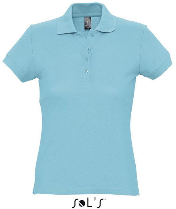 Sol's Passion - Women's Polo Shirt - modrá