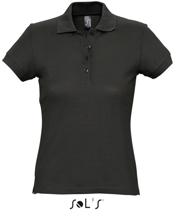 Sol's Passion - Women's Polo Shirt - Sol's Passion - Women's Polo Shirt - Black