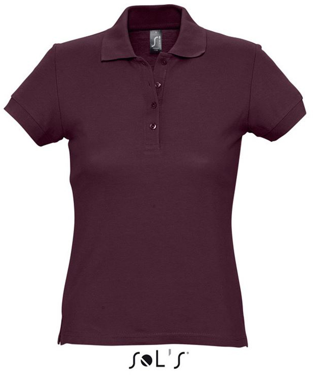 Sol's Passion - Women's Polo Shirt - Sol's Passion - Women's Polo Shirt - Maroon