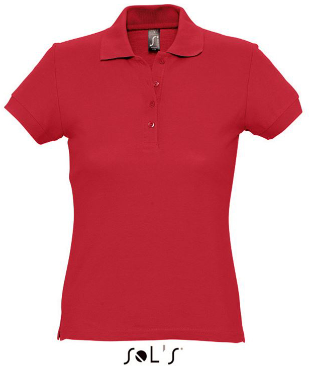 Sol's Passion - Women's Polo Shirt - Sol's Passion - Women's Polo Shirt - Red
