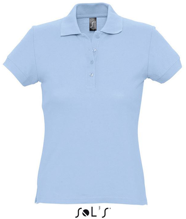 Sol's Passion - Women's Polo Shirt - modrá
