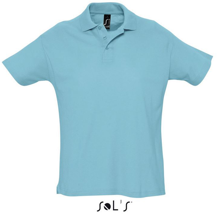 Sol's Summer Ii - Men's Polo Shirt - modrá