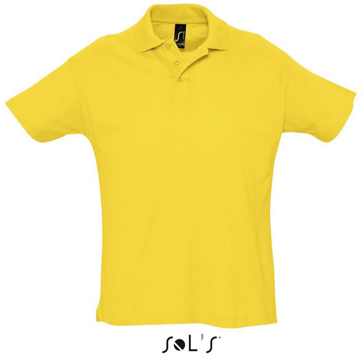 Sol's Summer Ii - Men's Polo Shirt - žlutá